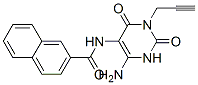 (9ci)-n-[4-氨基-1,2,3,6-四氫-2,6-二氧代-1-(2-丙炔)-5-嘧啶]-2-萘羧酰胺結(jié)構(gòu)式_197075-92-6結(jié)構(gòu)式
