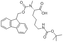 Fmoc-N-Me-Lys(Boc)-OH Structure,197632-76-1Structure