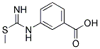Benzoic acid, 3-[[imino(methylthio)methyl]amino]-(9ci) Structure,197792-82-8Structure