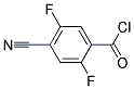 Benzoyl chloride, 4-cyano-2,5-difluoro-(9ci)Structure,198280-44-3Structure Benzoyl chloride, 4-cyano-2,5-difluoro-(9ci) Structure,198280-44-3Structure