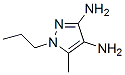 1H-pyrazole-3,4-diamine, 5-methyl-1-propyl-Structure,199341-59-8Structure 1H-pyrazole-3,4-diamine, 5-methyl-1-propyl- Structure,199341-59-8Structure