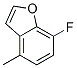 Benzofuran, 7-fluoro-4-methyl-(9ci)Structure,199391-57-6Structure Benzofuran, 7-fluoro-4-methyl-(9ci) Structure,199391-57-6Structure
