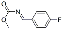 Carbamic acid, [(4-fluorophenyl)methylene]-, methyl ester (9ci) Structure,199604-18-7Structure