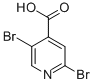 2,6-Dibromopyridine-4-carboxylic acid Structure,2016-99-1Structure