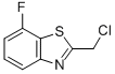 Benzothiazole, 2-(chloromethyl)-7-fluoro-(9ci)Structure,202396-51-8Structure Benzothiazole, 2-(chloromethyl)-7-fluoro-(9ci) Structure,202396-51-8Structure