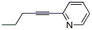 (9CI)-2-(1-戊炔基)-吡啶結(jié)構(gòu)式_202828-84-0結(jié)構(gòu)式