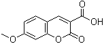 7-Methoxy-2-oxo-2h-1-benzopyran-3-carboxylic acidStructure,20300-59-8Structure 7-Methoxy-2-oxo-2h-1-benzopyran-3-carboxylic acid Structure,20300-59-8Structure