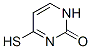 2(1H)-pyrimidinone, 4-mercapto-(9ci)Structure,203213-15-4Structure 2(1H)-pyrimidinone, 4-mercapto-(9ci) Structure,203213-15-4Structure