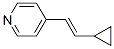 (9CI)-4-(2-環(huán)丙基乙烯)-吡啶結(jié)構(gòu)式_203318-34-7結(jié)構(gòu)式
