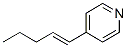(9CI)-4-(1-戊烯基)-吡啶結(jié)構(gòu)式_203318-35-8結(jié)構(gòu)式