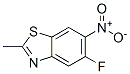 Benzothiazole, 5-fluoro-2-methyl-6-nitro-(9ci)Structure,203340-21-0Structure Benzothiazole, 5-fluoro-2-methyl-6-nitro-(9ci) Structure,203340-21-0Structure