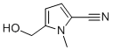 1H-pyrrole-2-carbonitrile,5-(hydroxymethyl)-1-methyl-(9ci) Structure,203792-35-2Structure