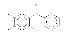 2,3,4,5,6-五甲基苯甲酮結構式_20386-33-8結構式