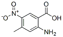 Benzoic acid, 2-amino-4-methyl-5-nitro-(9ci)Structure,204254-68-2Structure Benzoic acid, 2-amino-4-methyl-5-nitro-(9ci) Structure,204254-68-2Structure