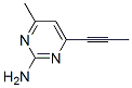 2-Pyrimidinamine, 4-methyl-6-(1-propynyl)-(9ci) Structure,204571-54-0Structure