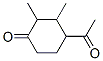 Cyclohexanone, 4-acetyl-2,3-dimethyl-(9ci)Structure,205674-15-3Structure Cyclohexanone, 4-acetyl-2,3-dimethyl-(9ci) Structure,205674-15-3Structure