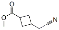 Cyclobutanecarboxylic acid, 3-(cyanomethyl)-, methyl ester (9ci) Structure,206445-58-1Structure