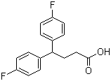 4,4-Bis(4-fluorophenyl)butyric acidStructure,20662-52-6Structure 4,4-Bis(4-fluorophenyl)butyric acid Structure,20662-52-6Structure