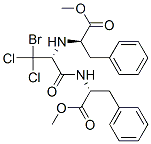 (9ci)-3-溴-3,3-二氯-n-[(1r)-2-甲氧基-2-氧代-1-(苯基甲基)乙基]丙氨?；?D-苯丙氨酸甲酯結(jié)構(gòu)式_206748-71-2結(jié)構(gòu)式