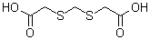 亞甲基雙(硫代乙酸)結構式_2068-24-8結構式