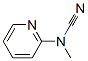 Cyanamide, methyl-2-pyridinyl-(9ci) Structure,207806-25-5Structure