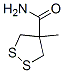 1,2-Dithiolane-4-carboxamide,4-methyl-Structure,208243-73-6Structure 1,2-Dithiolane-4-carboxamide,4-methyl- Structure,208243-73-6Structure