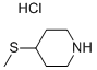4-Methylthiopiperidine hydrochlorideStructure,208245-70-9Structure 4-Methylthiopiperidine hydrochloride Structure,208245-70-9Structure