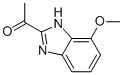 Ethanone, 1-(4-methoxy-1h-benzimidazol-2-yl)-(9ci)Structure,208261-87-4Structure Ethanone, 1-(4-methoxy-1h-benzimidazol-2-yl)-(9ci) Structure,208261-87-4Structure