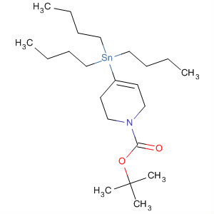 Tert-butyl 4-(tributylstannyl)-5,6-dihydropyridine-1(2h)-carboxylateStructure,208465-07-0Structure Tert-butyl 4-(tributylstannyl)-5,6-dihydropyridine-1(2h)-carboxylate Structure,208465-07-0Structure