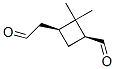 Cyclobutaneacetaldehyde, 3-formyl-2,2-dimethyl-, (1s,3s)-(9ci) Structure,208651-69-8Structure
