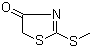 2-(甲基硫代)-4(5h)-噻唑酮結(jié)構(gòu)式_20949-66-0結(jié)構(gòu)式