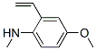 Benzenamine, 2-ethenyl-4-methoxy-n-methyl-(9ci)Structure,210536-17-7Structure Benzenamine, 2-ethenyl-4-methoxy-n-methyl-(9ci) Structure,210536-17-7Structure