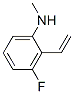 Benzenamine, 2-ethenyl-3-fluoro-n-methyl-(9ci)Structure,210536-39-3Structure Benzenamine, 2-ethenyl-3-fluoro-n-methyl-(9ci) Structure,210536-39-3Structure