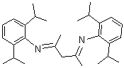 N-((2Z,4E)-4-(2,6-二異丙基苯基亞氨基)-2-戊烯-2-基)-2,6-二異丙基苯胺結(jié)構(gòu)式_210832-39-6結(jié)構(gòu)式