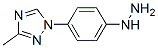 1-(4-Hydrazinophenyl)methyl-1,2,4-triazoleStructure,212248-62-9Structure 1-(4-Hydrazinophenyl)methyl-1,2,4-triazole Structure,212248-62-9Structure