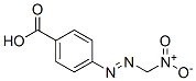 Benzoic acid, 4-[(nitromethyl)azo]-(9ci) Structure,212519-36-3Structure