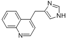 Quinoline, 4-(1h-imidazol-4-ylmethyl)- (9ci)Structure,214700-58-0Structure Quinoline, 4-(1h-imidazol-4-ylmethyl)- (9ci) Structure,214700-58-0Structure