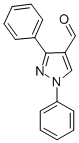 1,3-Diphenyl-1h-pyrazole-4-carbaldehydeStructure,21487-45-6Structure 1,3-Diphenyl-1h-pyrazole-4-carbaldehyde Structure,21487-45-6Structure