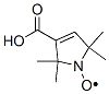 2,2,5,5-Tetramethyl-3-pyrrolin-1-oxyl-3-carboxylic acid Structure,2154-67-8Structure