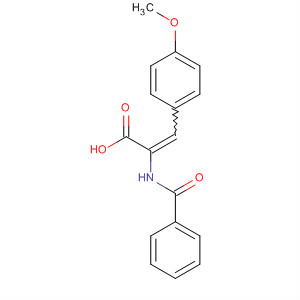 2-苯酰胺-3-(4-甲氧基苯基)丙烯酸結(jié)構(gòu)式_21542-84-7結(jié)構(gòu)式