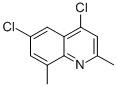 4,6-Dichloro-2,8-dimethylquinolineStructure,21629-51-6Structure 4,6-Dichloro-2,8-dimethylquinoline Structure,21629-51-6Structure