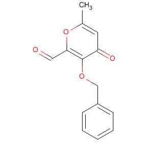 2-Formyl-3-benzyloxy-6-methyl-pyran-4(1h)-oneStructure,216581-46-3Structure 2-Formyl-3-benzyloxy-6-methyl-pyran-4(1h)-one Structure,216581-46-3Structure