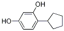 4-Cyclopentylbenzene-1,3-diol Structure,21713-03-1Structure