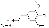 3,5-Dimethoxy-4-hydroxyphenethylamine hydrochlorideStructure,2176-14-9Structure 3,5-Dimethoxy-4-hydroxyphenethylamine hydrochloride Structure,2176-14-9Structure