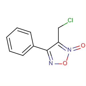 3-(Chloromethyl)-4-phenyl-1,2,5-oxadiazole 2-oxideStructure,217966-10-4Structure 3-(Chloromethyl)-4-phenyl-1,2,5-oxadiazole 2-oxide Structure,217966-10-4Structure
