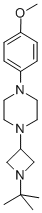 N-t-butyl-3-(4-(p-methoxyphenyl)piperazinyl)azetidineStructure,223381-87-1Structure N-t-butyl-3-(4-(p-methoxyphenyl)piperazinyl)azetidine Structure,223381-87-1Structure