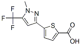 5-(1-Methyl-5-(trifluoromethyl)-1h-pyrazol-3-yl)thiophene-2-carboxylic acidStructure,223499-20-5Structure 5-(1-Methyl-5-(trifluoromethyl)-1h-pyrazol-3-yl)thiophene-2-carboxylic acid Structure,223499-20-5Structure