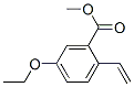 Benzoic acid, 2-ethenyl-5-ethoxy-, methyl ester (9ci)Structure,223750-55-8Structure Benzoic acid, 2-ethenyl-5-ethoxy-, methyl ester (9ci) Structure,223750-55-8Structure