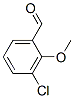 3-Chloro-2-methoxybenzaldehydeStructure,223778-54-9Structure 3-Chloro-2-methoxybenzaldehyde Structure,223778-54-9Structure
