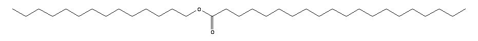 花生酸十四烷酯結(jié)構(gòu)式_22413-04-3結(jié)構(gòu)式